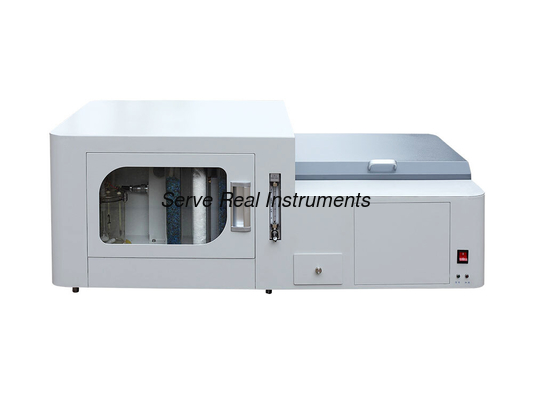 Coulometric titration method total sulfur content analyzer