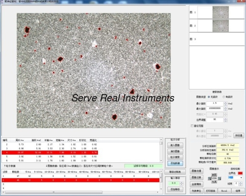Carbon black and pigment dispersion tester ISO 18553 plastics test equipment