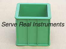 Plastic cube mould 100mm3 150mm3 concrete test mould