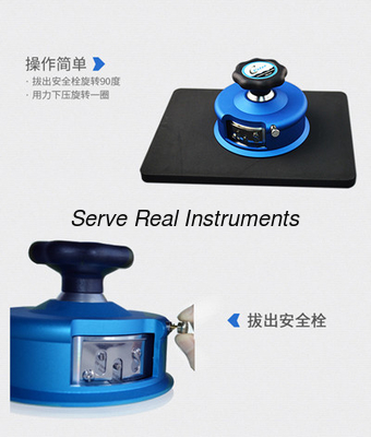 100CM2 Manual Circular sample cutter for fabric paper fine foil