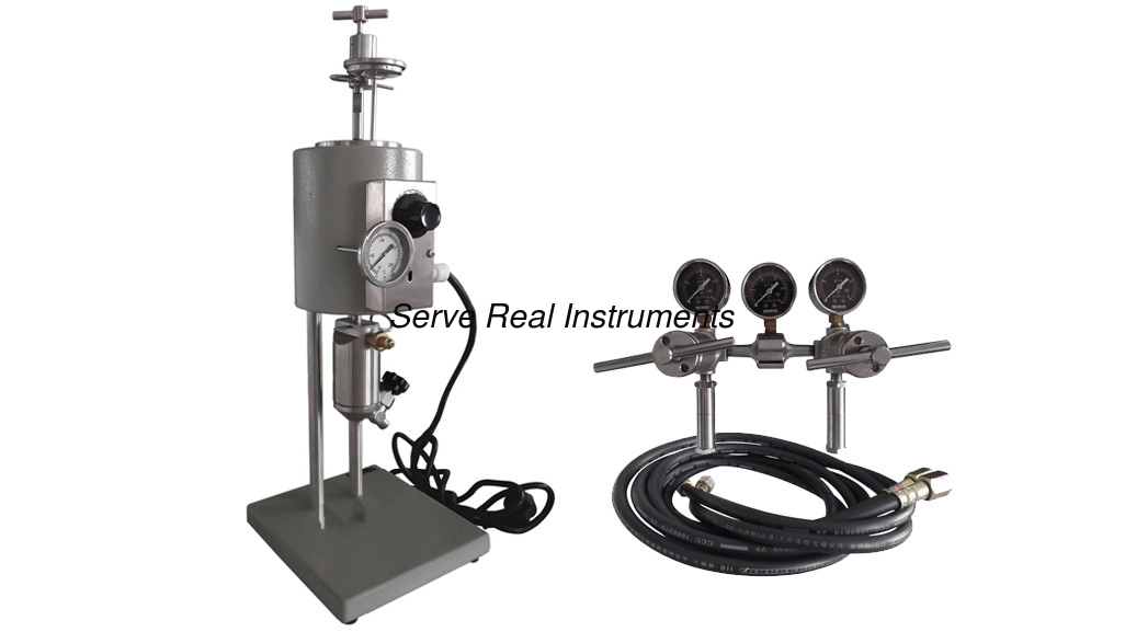 4.2 Mpa Dial Gauge HTHP Filter Press, Drilling Fluids Test Instrument