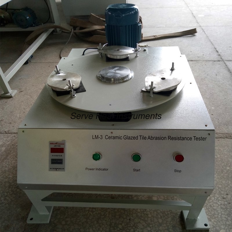 ISO/DIS 10545/7 Glazed Tile Abrasion Tester, Ceramic products test equipment