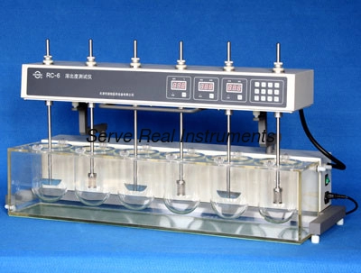 Dissolution rate tester, Drug testing equipment
