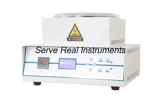 Film heat shrinkage tester ASTM D2732 Packaging test equipment